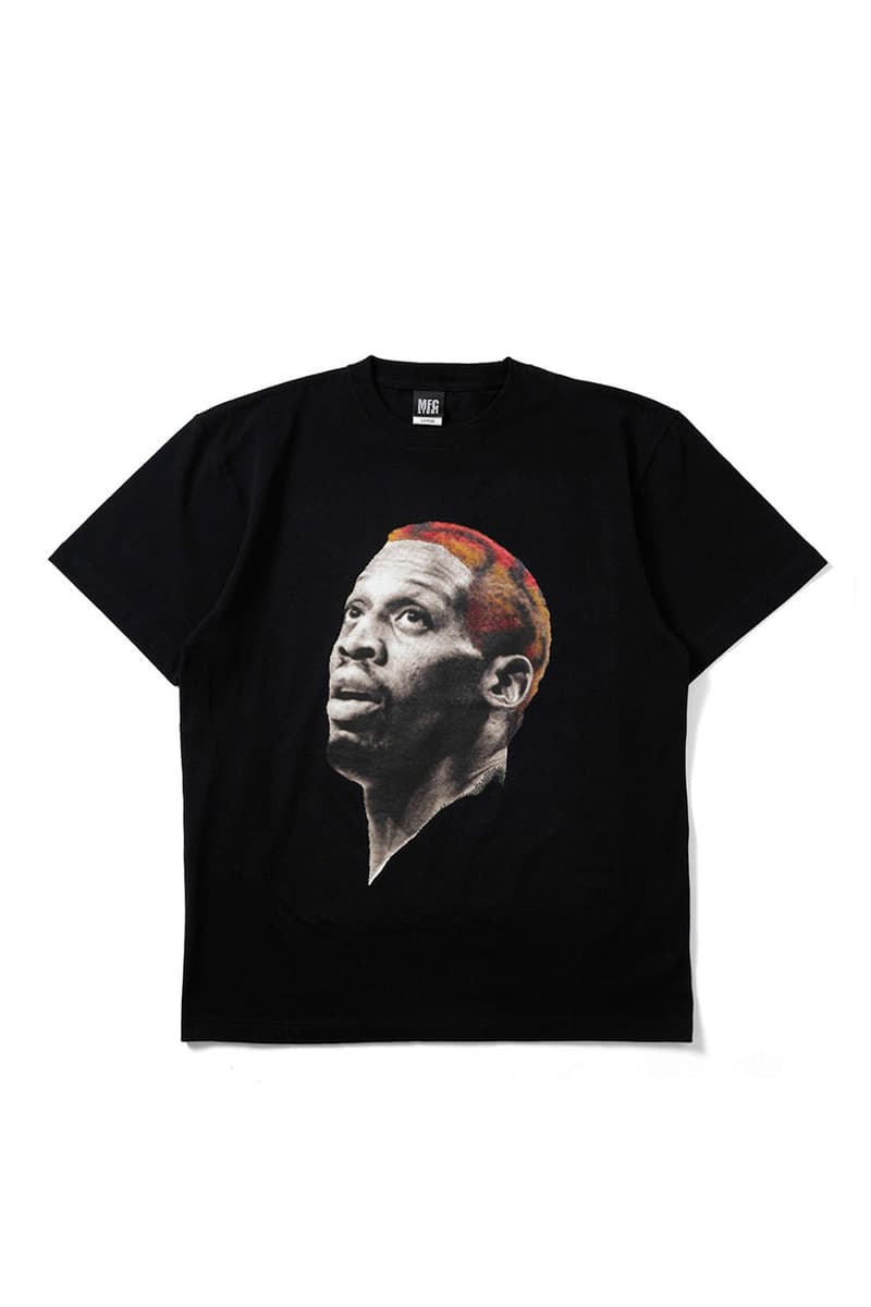 エムエフシーストアからデニス・ロッドマン とヴィクトリー・ディーエヌエーによるコラボTシャツが登場 mfc dennis Rodman victory dna collabo item release info