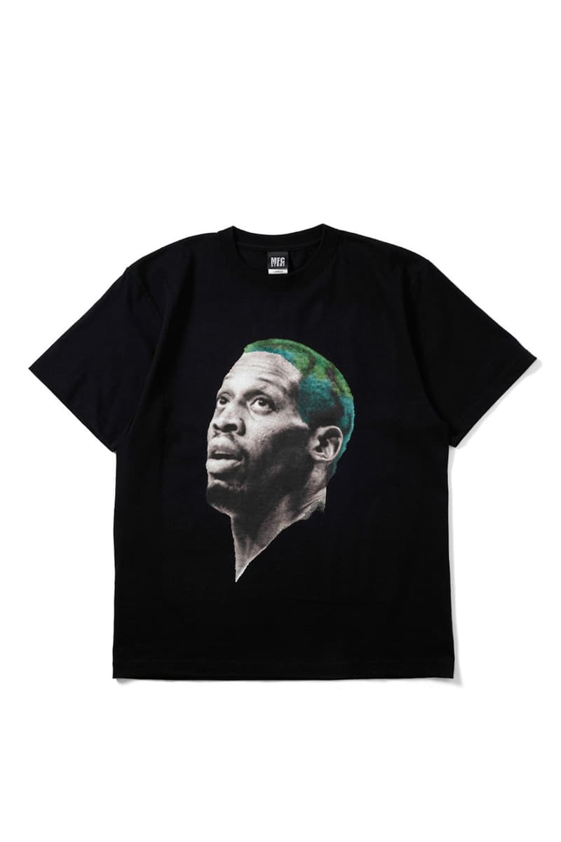 エムエフシーストアからデニス・ロッドマン とヴィクトリー・ディーエヌエーによるコラボTシャツが登場 mfc dennis Rodman victory dna collabo item release info