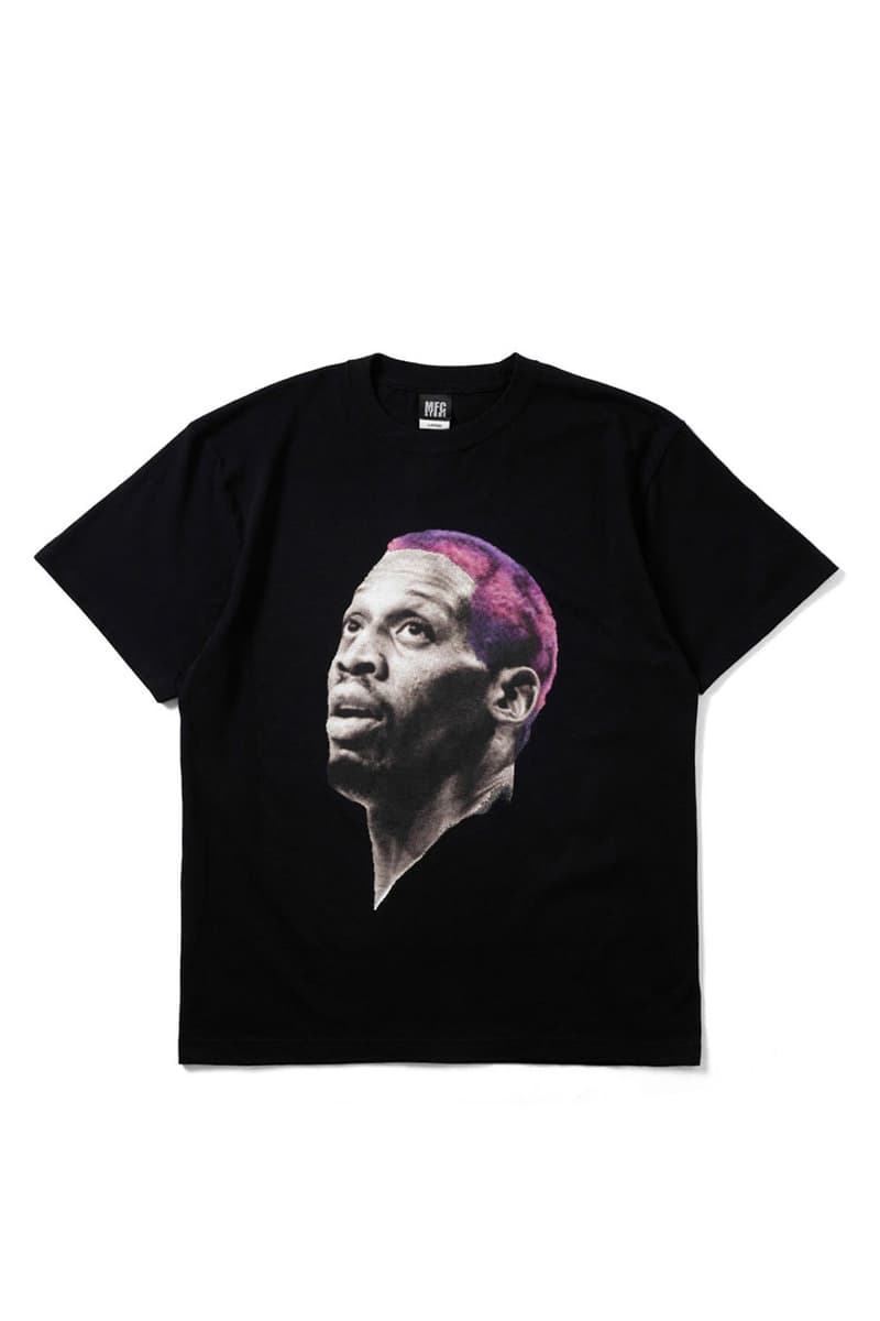 エムエフシーストアからデニス・ロッドマン とヴィクトリー・ディーエヌエーによるコラボTシャツが登場 mfc dennis Rodman victory dna collabo item release info