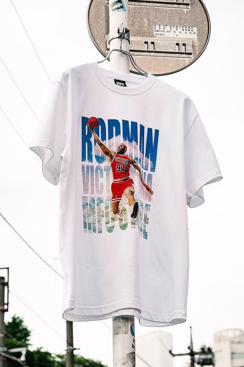 エムエフシーストアからデニス・ロッドマン とヴィクトリー・ディーエヌエーによるコラボTシャツが登場 mfc dennis Rodman victory dna collabo item release info