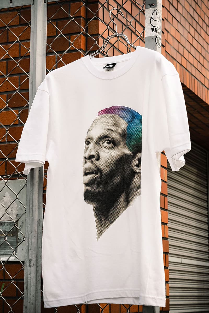 エムエフシーストアからデニス・ロッドマン とヴィクトリー・ディーエヌエーによるコラボTシャツが登場 mfc dennis Rodman victory dna collabo item release info