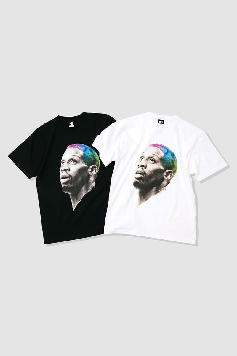 エムエフシーストアからデニス・ロッドマン とヴィクトリー・ディーエヌエーによるコラボTシャツが登場 mfc dennis Rodman victory dna collabo item release info