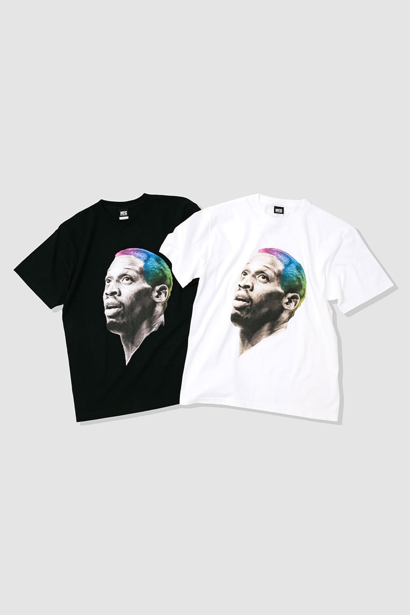 エムエフシーストアからデニス・ロッドマン とヴィクトリー・ディーエヌエーによるコラボTシャツが登場 mfc dennis Rodman victory dna collabo item release info