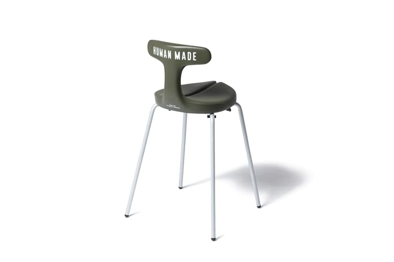 ヒューマン メイド x アーユル・チェアーのコラボスツール第2弾が到着 HUMAN MADE®️ x ayur chair stool OLIVE DRAB