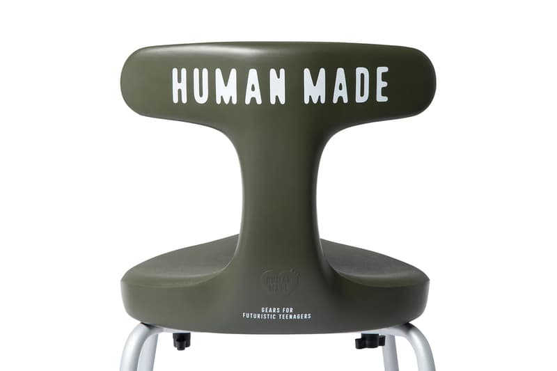 ヒューマン メイド x アーユル・チェアーのコラボスツール第2弾が到着 HUMAN MADE®️ x ayur chair stool OLIVE DRAB