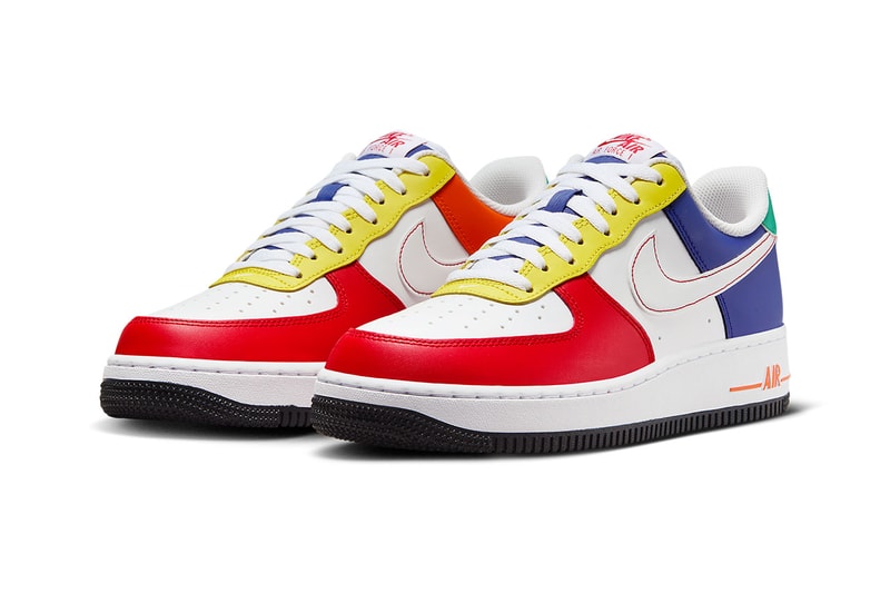 ナイキエアフォース 1にルービックキューブから着想を得た新色が登場 nike air force 1 low rubiks cube FN6840 657 release date info store list buying guide photos price 