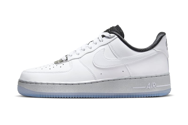 Nike からクロムメッキのようなディテールをあしらった新作 Air Force 1 が登場
