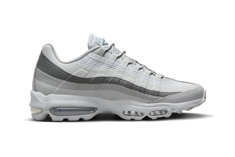 ナイキからスポーティな雰囲気を纏ったエアマックス95の新色が登場 Nike Air Max 95 Ultra Surfaces in Shades of Grey FN7802-002 fall 2023 release info technical shoes sneakers