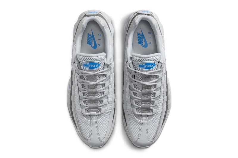 ナイキからスポーティな雰囲気を纏ったエアマックス95の新色が登場 Nike Air Max 95 Ultra Surfaces in Shades of Grey FN7802-002 fall 2023 release info technical shoes sneakers