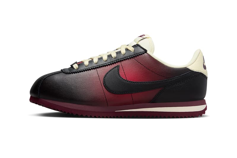 ナイキからレッドのグラデーションをアクセントにした新作コルテッツが登場か nike cortez burnish finish red black FJ4737 600 release date info store list buying guide photos price 