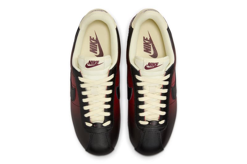 ナイキからレッドのグラデーションをアクセントにした新作コルテッツが登場か nike cortez burnish finish red black FJ4737 600 release date info store list buying guide photos price