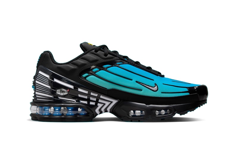 ナイキ エア マックス プラス 3から爽やかなカラーリングの新作 アクアがスタンバイ Nike Air Max Plus 3 black aqua gradient sean mcdowell release info date price