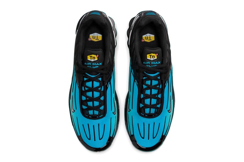 ナイキ エア マックス プラス 3から爽やかなカラーリングの新作 アクアがスタンバイ Nike Air Max Plus 3 black aqua gradient sean mcdowell release info date price