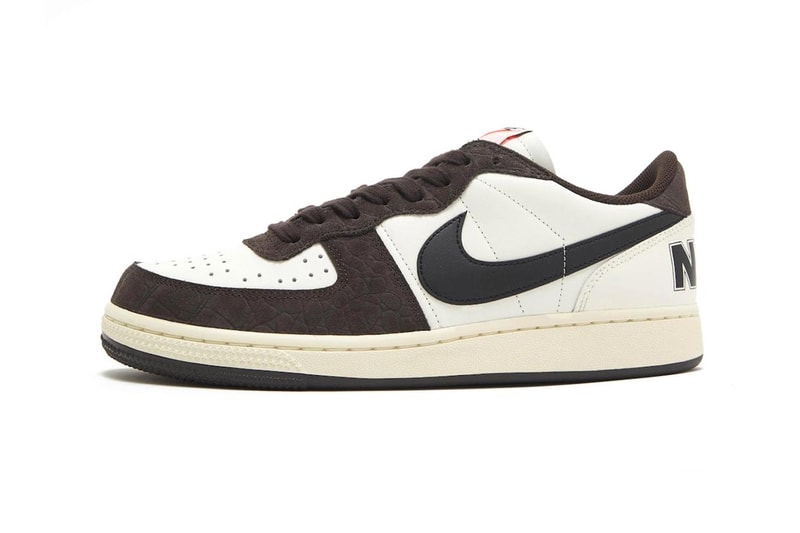 ナイキターミネーターローからシックな印象の新色“ブラウンクロコ”が登場 Nike Terminator Low Brown Croc Release Info FN7815-200 Date Buy Price 