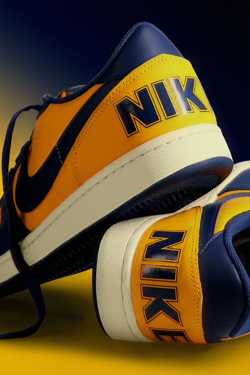 ナイキから米ミシガン大学のカレッジカラーを纏った新作 ターミネーター ロー が登場 Nike Terminator Low OG University Gold and Navy atmos release info
