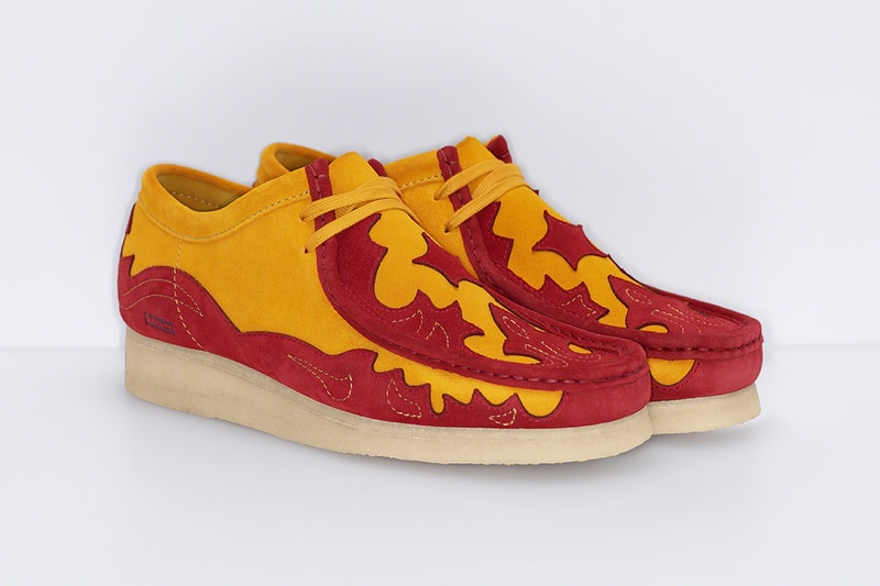 シュプリーム x クラークス オリジナルズによる最新コラボ ワラビーが発売 Supreme  Clarks Originals Wallabee spring 2023 release info