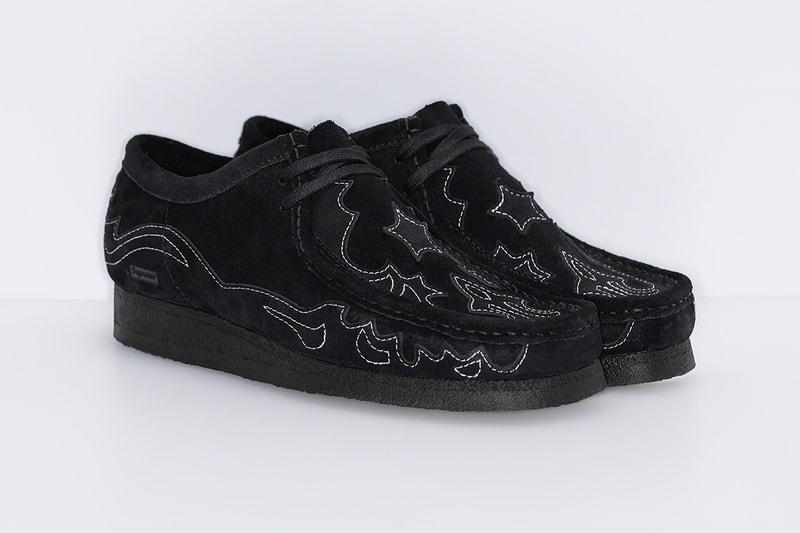 シュプリーム x クラークス オリジナルズによる最新コラボ ワラビーが発売 Supreme  Clarks Originals Wallabee spring 2023 release info