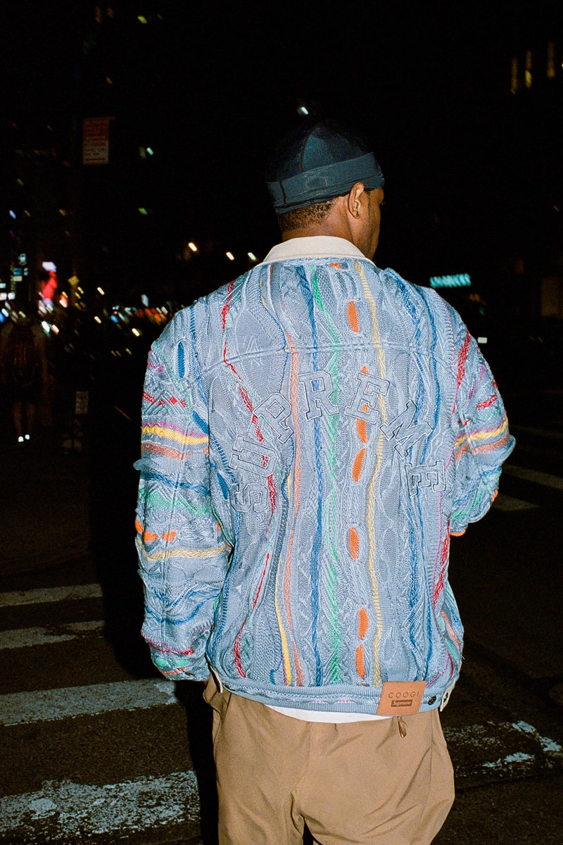 シュプリームから90年代のヒップホップカルチャーを象徴する COOGI とのコラボコレクションが発売 Supreme x COOGI collab collection spring 2023 release info