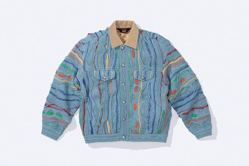 シュプリームから90年代のヒップホップカルチャーを象徴する COOGI とのコラボコレクションが発売 Supreme x COOGI collab collection spring 2023 release info