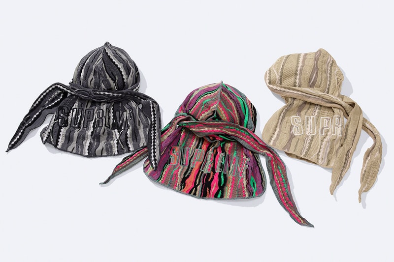 シュプリームから90年代のヒップホップカルチャーを象徴する COOGI とのコラボコレクションが発売 Supreme x COOGI collab collection spring 2023 release info