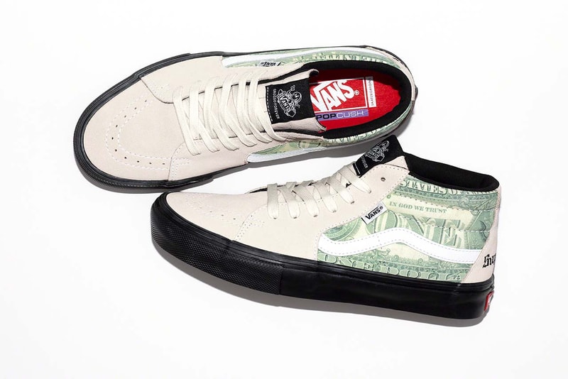 シュプリーム x ヴァンズから2023年春シーズンのコラボフットウェアが到着 Supreme x Vans Spring 2023 Collaboration