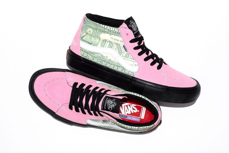 シュプリーム x ヴァンズから2023年春シーズンのコラボフットウェアが到着 Supreme x Vans Spring 2023 Collaboration