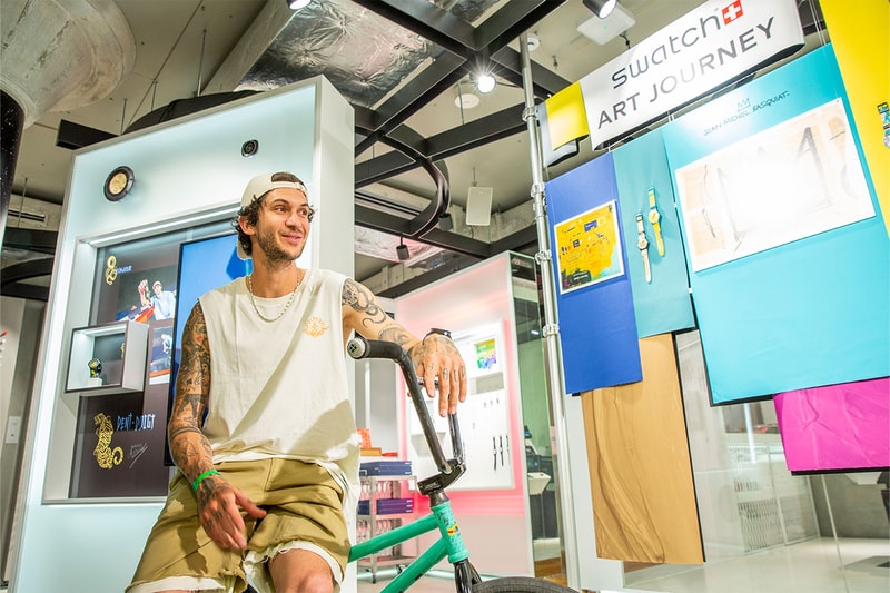 “月面 BMX” を夢見るマティアス・ダンドワに訊く Swatch Art Journey バスキアモデルの魅力