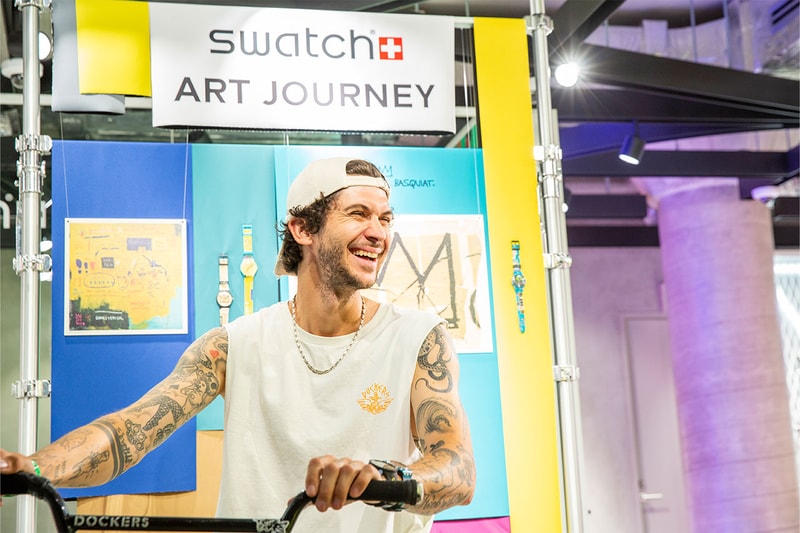 “月面 BMX” を夢見るマティアス・ダンドワに訊く Swatch Art Journey バスキアモデルの魅力