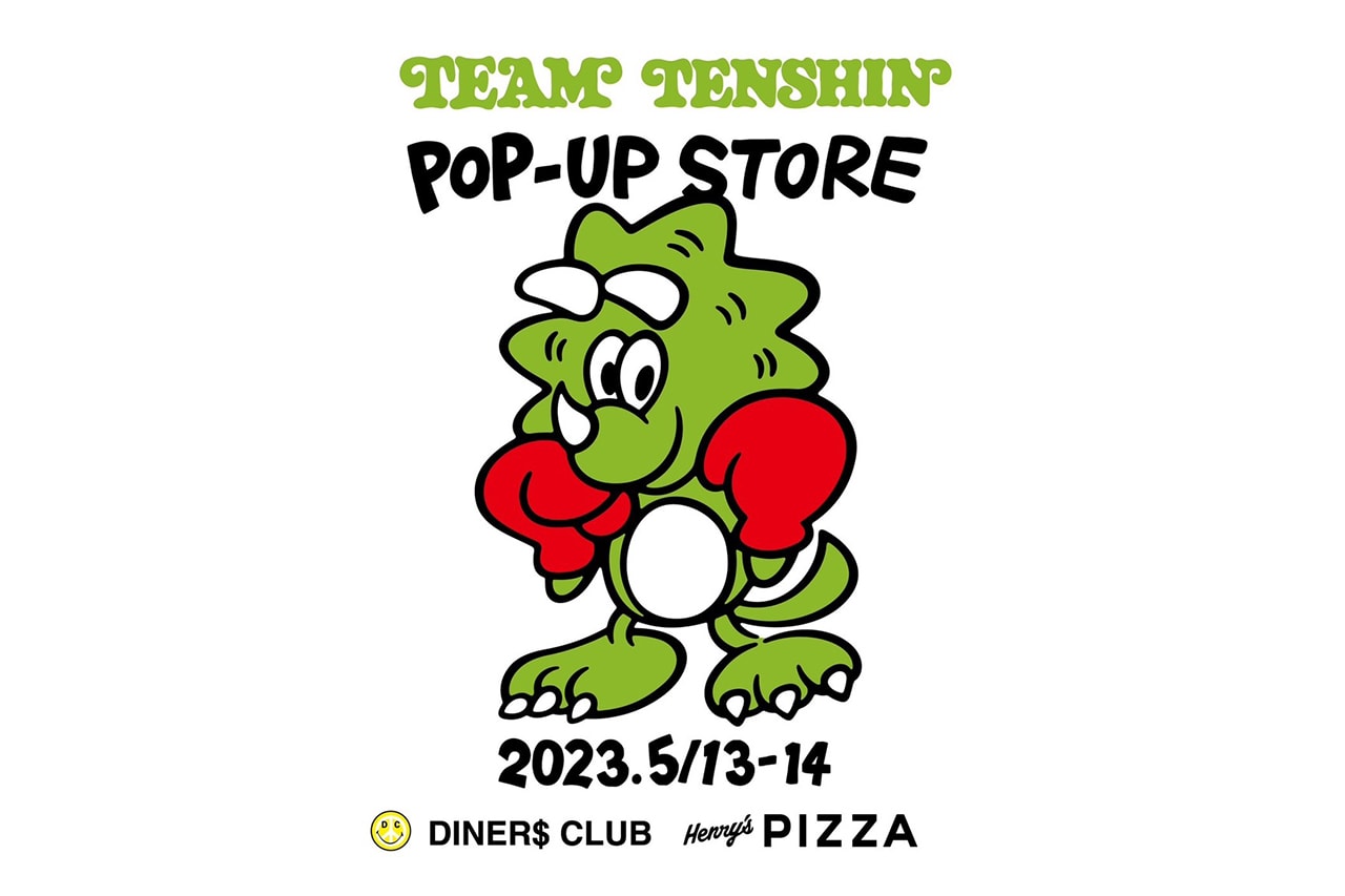 那須川天心主催のポップアップストアが大阪に期間限定オープン TEAM TENSHIN NASUKAWA POP UP STORE OPEN info Henry’s PIZZA