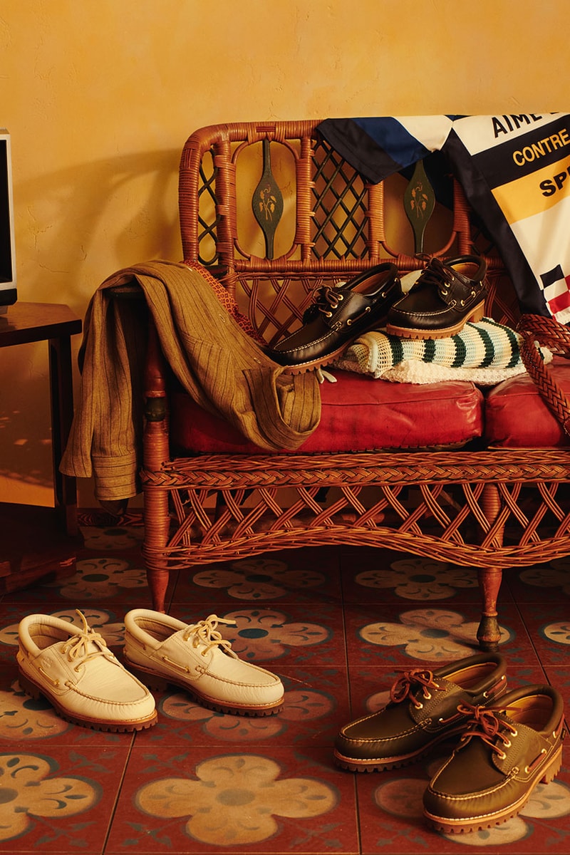 ティンバーランドがエメレオンドレとのコラボレーション第3弾を発売 timberland aime leon dore collab release info