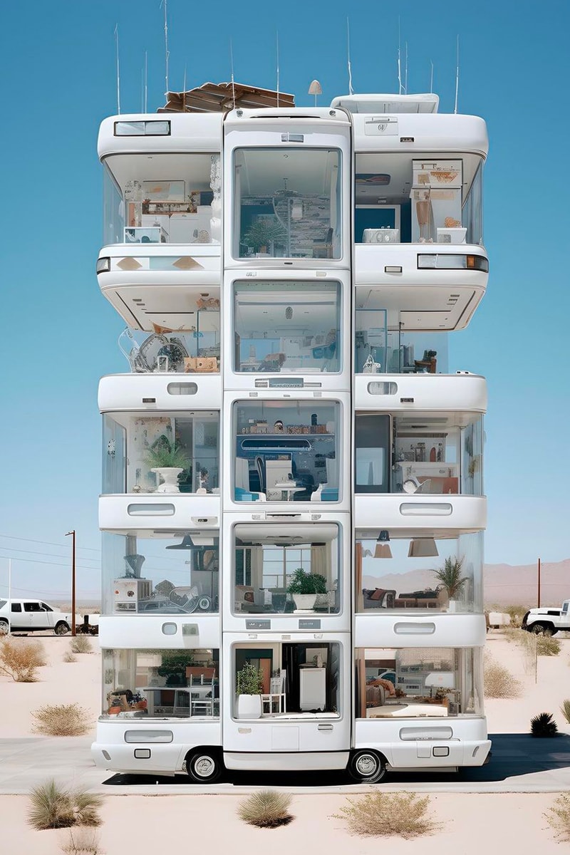 AI がデザインした“夢の”キャンピングカーをチェック Ulises Design Studio AI Midjourney Caravan Concept