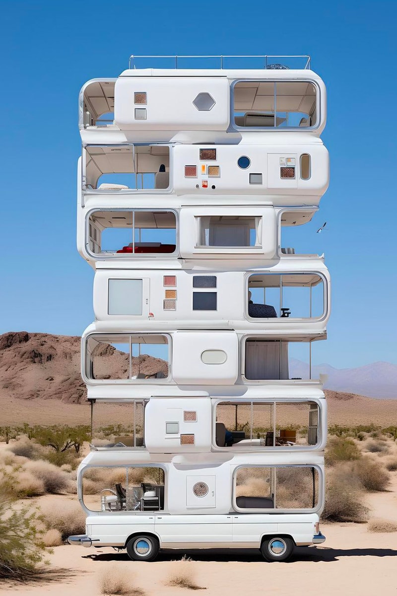 AI がデザインした“夢の”キャンピングカーをチェック Ulises Design Studio AI Midjourney Caravan Concept