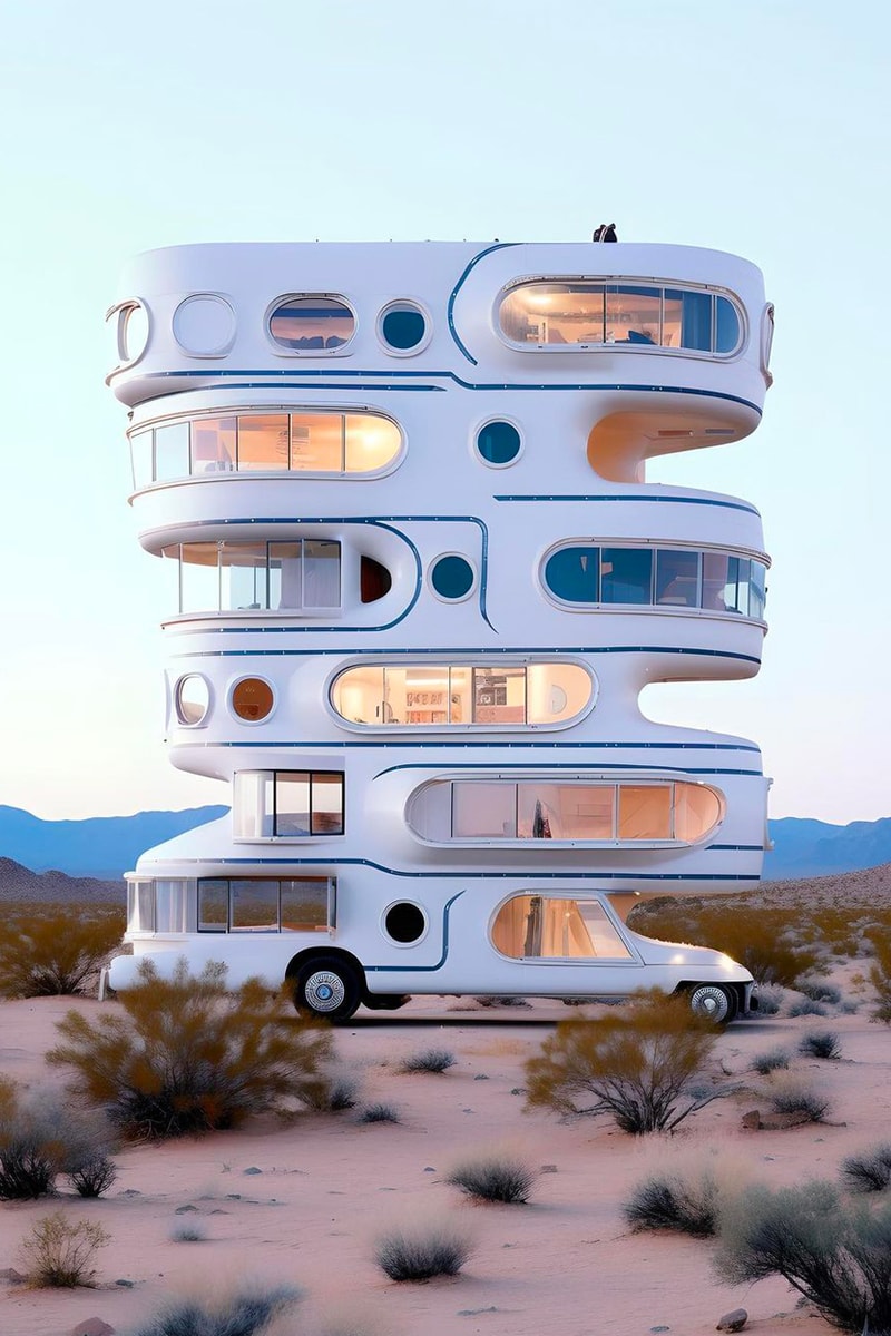 AI がデザインした“夢の”キャンピングカーをチェック Ulises Design Studio AI Midjourney Caravan Concept