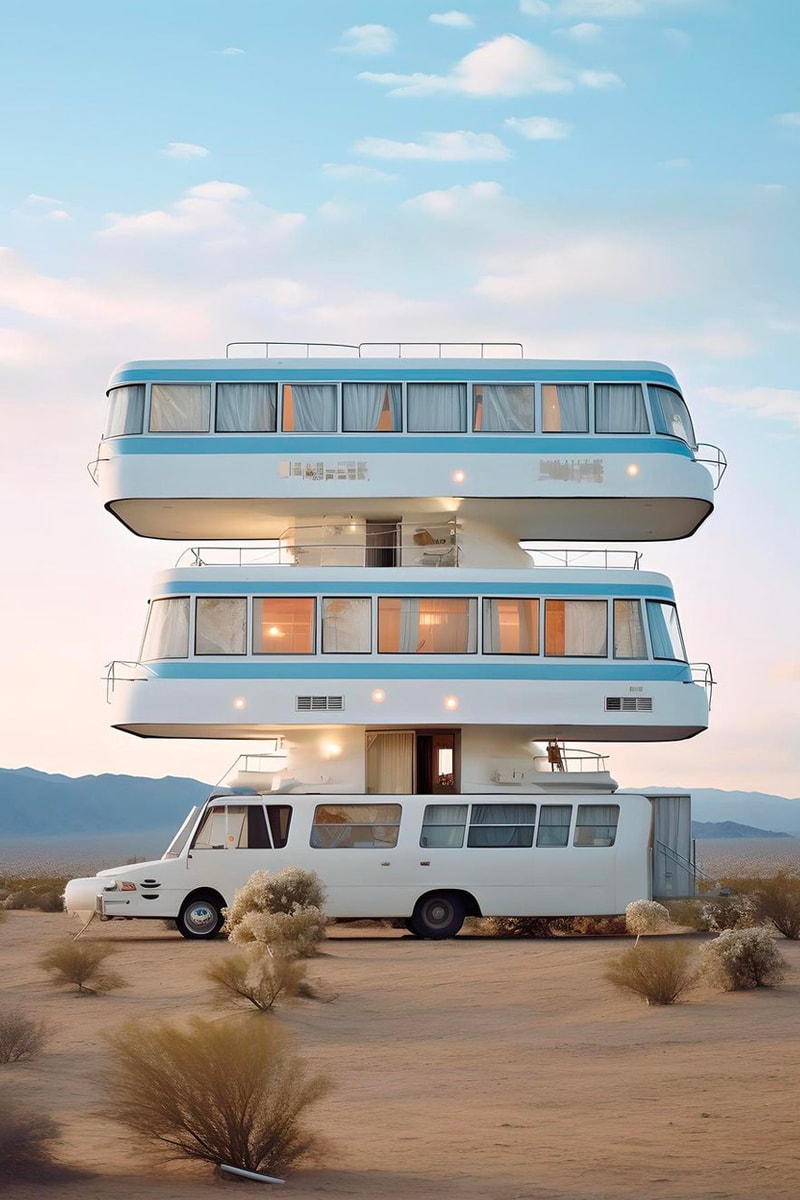 AI がデザインした“夢の”キャンピングカーをチェック Ulises Design Studio AI Midjourney Caravan Concept