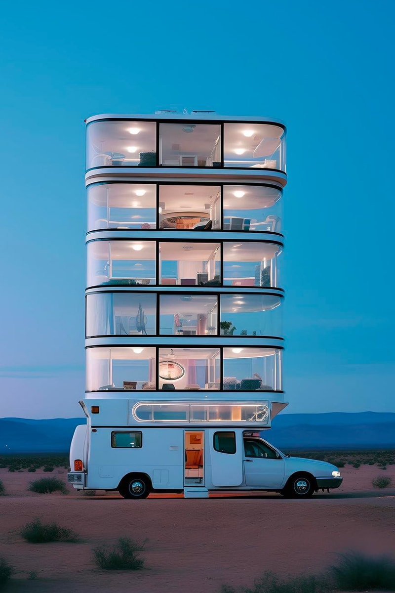 AI がデザインした“夢の”キャンピングカーをチェック Ulises Design Studio AI Midjourney Caravan Concept