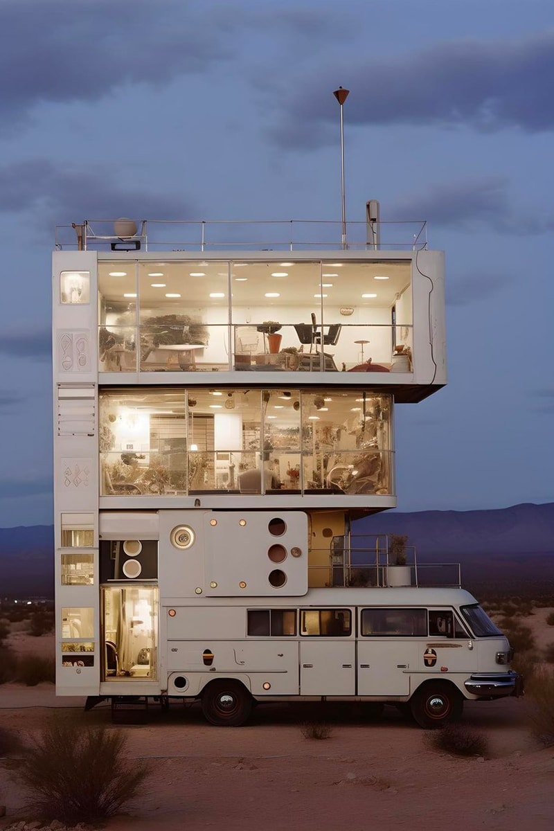 AI がデザインした“夢の”キャンピングカーをチェック Ulises Design Studio AI Midjourney Caravan Concept