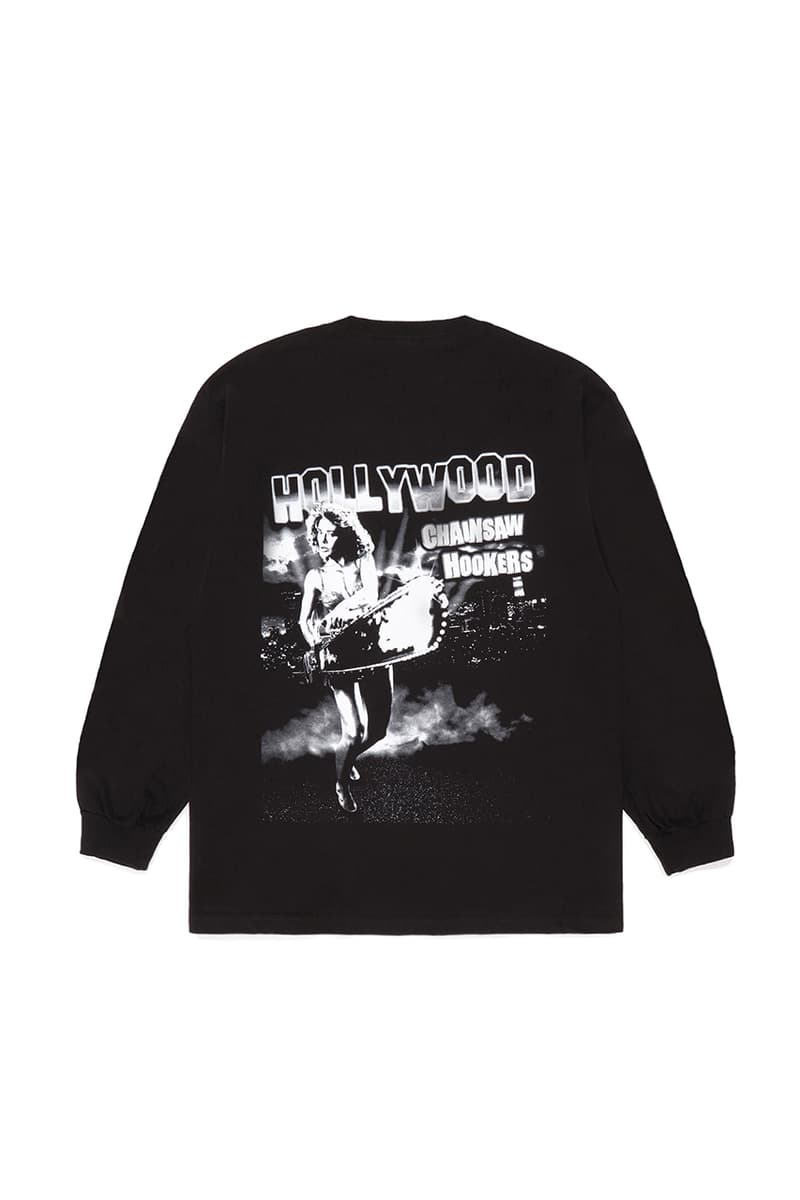 ワコ マリアがアメリカのB級ホラー映画とのコラボコレクションを発表 WACKO MARIA Hollywood Chainsaw Hookers Collabo Collection Release Info