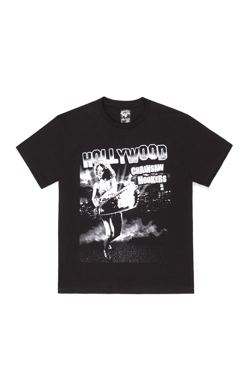 ワコ マリアがアメリカのB級ホラー映画とのコラボコレクションを発表 WACKO MARIA Hollywood Chainsaw Hookers Collabo Collection Release Info