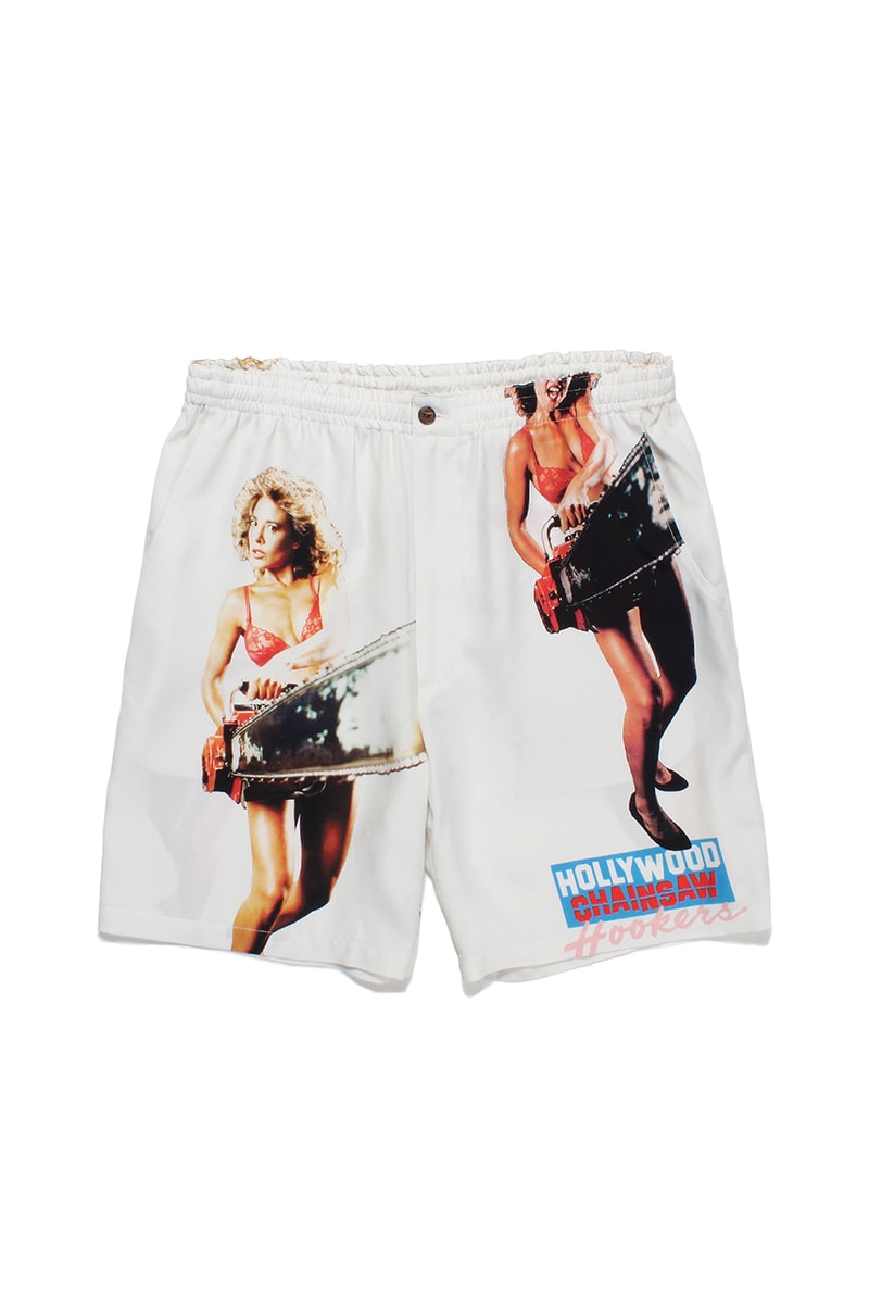 ワコ マリアがアメリカのB級ホラー映画とのコラボコレクションを発表 WACKO MARIA Hollywood Chainsaw Hookers Collabo Collection Release Info