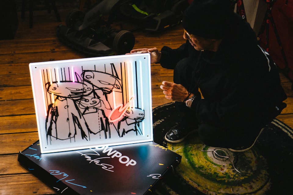 イエローポップとフューチュラのコラボLEDネオンコレクションが登場 