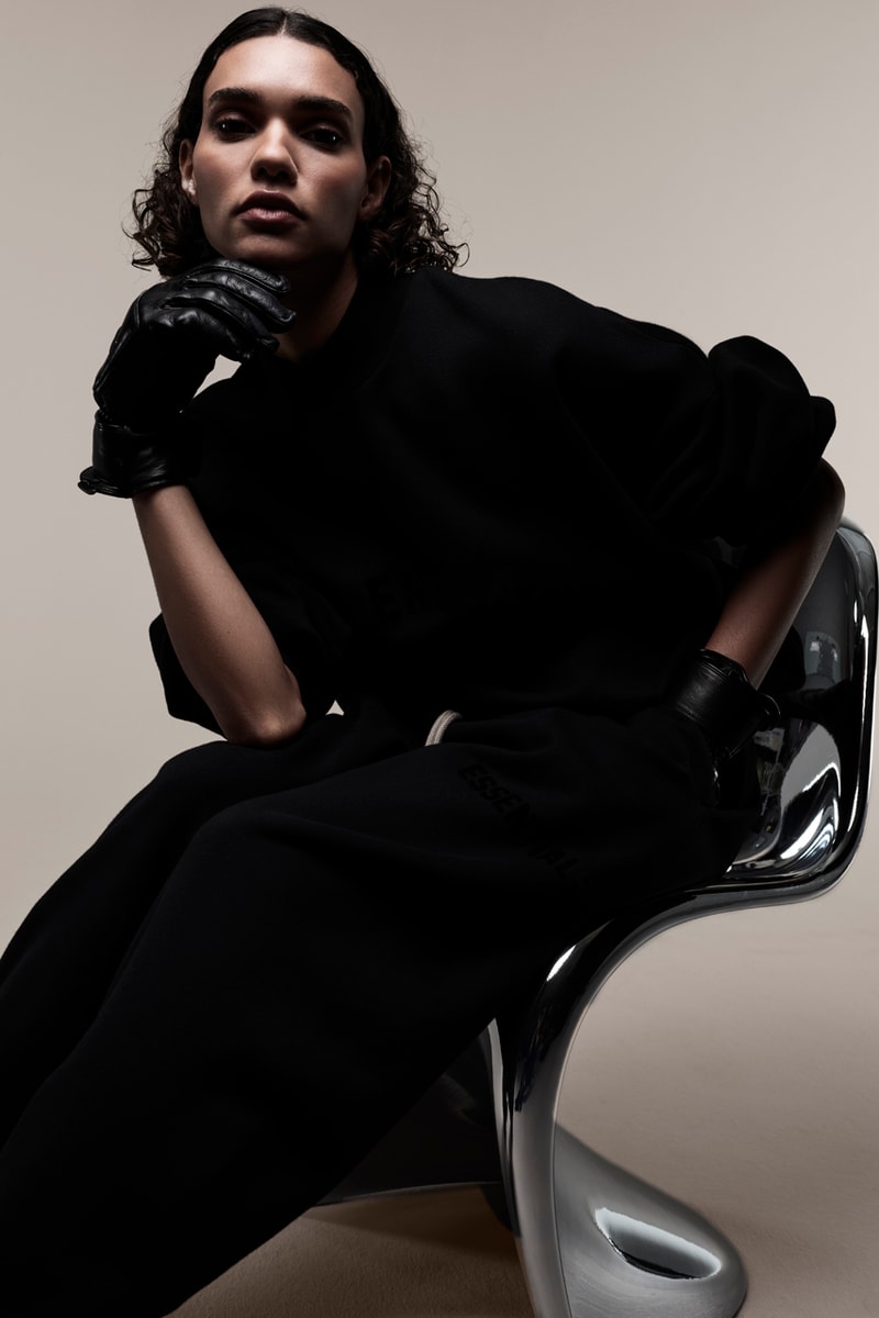 フィア オブ ゴッド エッセンシャルズが新たにザ ブラック コレクションを発表 Fear of God ESSENTIALS Reveals The Black Collection Fashion