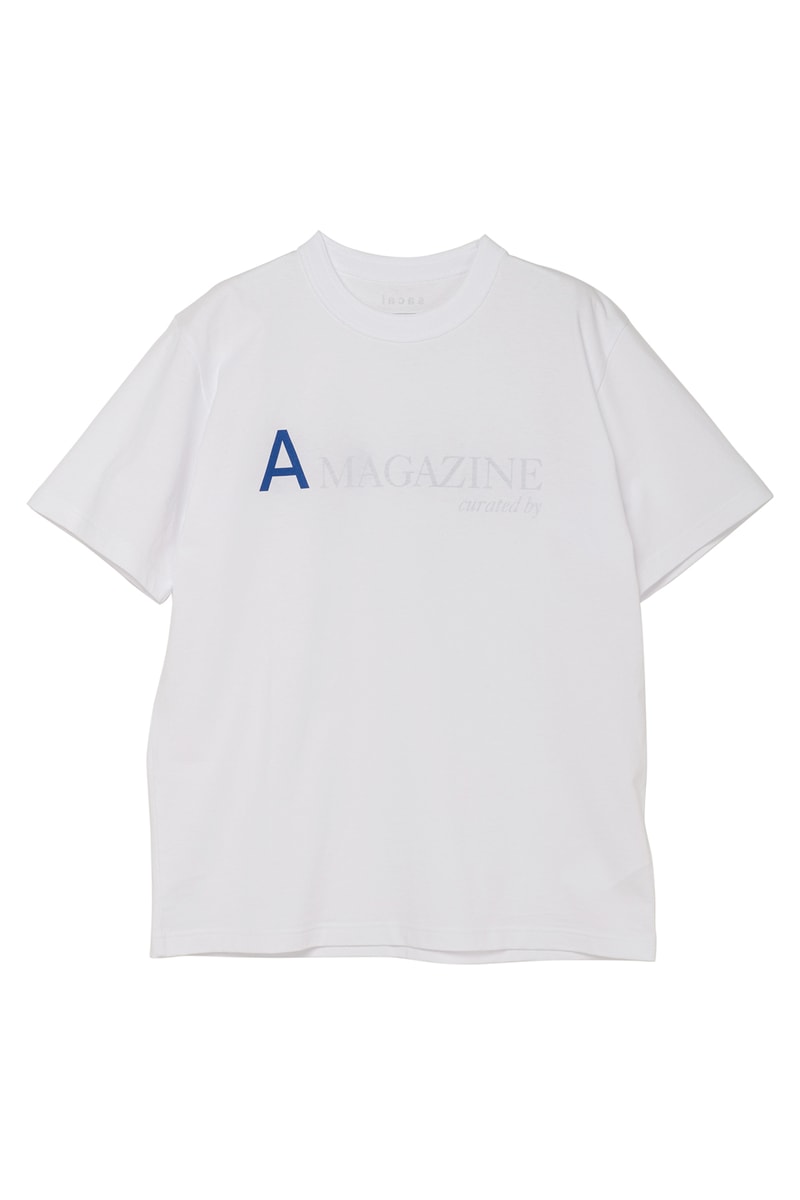 サカイから『a magazine curated by sacai』の限定 Tシャツが発売 A MAGAZINE curated by sacai limited T-shirts release info