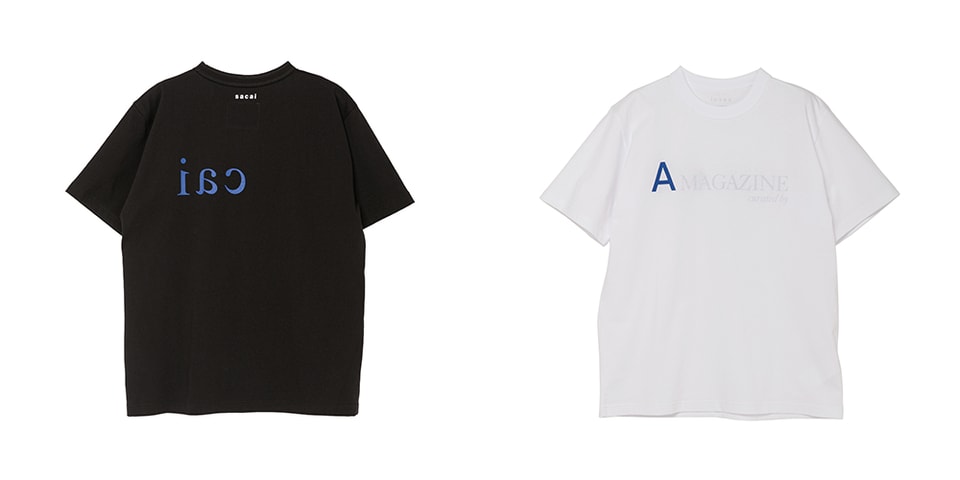 サカイから『A Magazine』発売記念限定 Tシャツがリリース | Hypebeast.JP