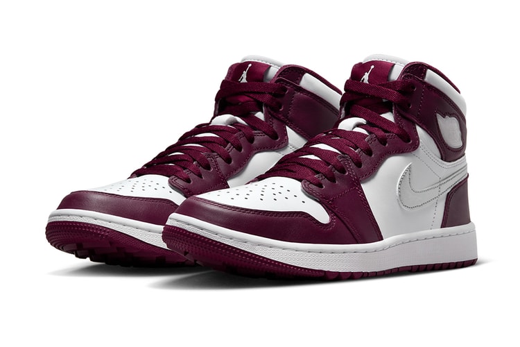 ゴルフで AJ1! Air Jordan 1 High Golf にボルドーが登場