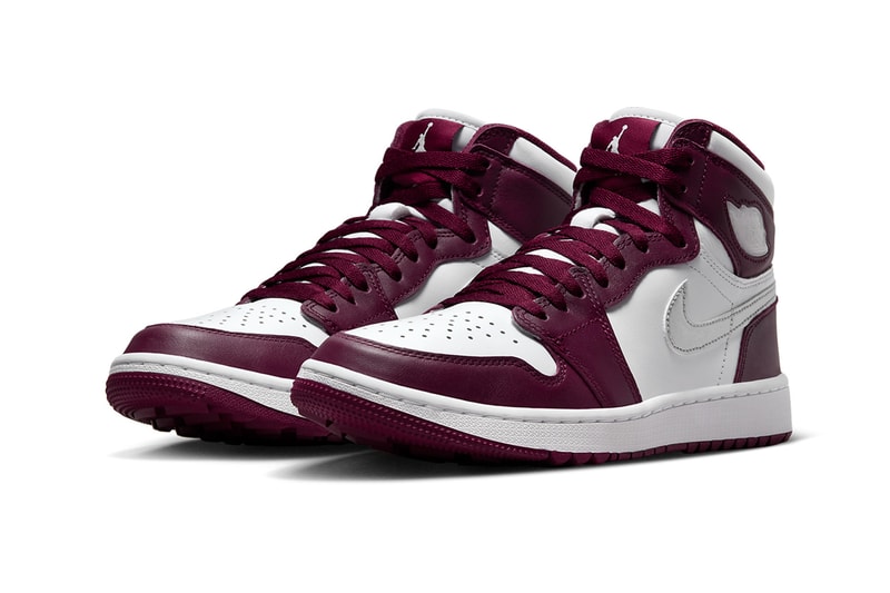 ボルドー色のエアジョーダン 1 ハイ ゴルフが登場 air jordan 1 golf bordeaux dq0660 103 release date store guide information list