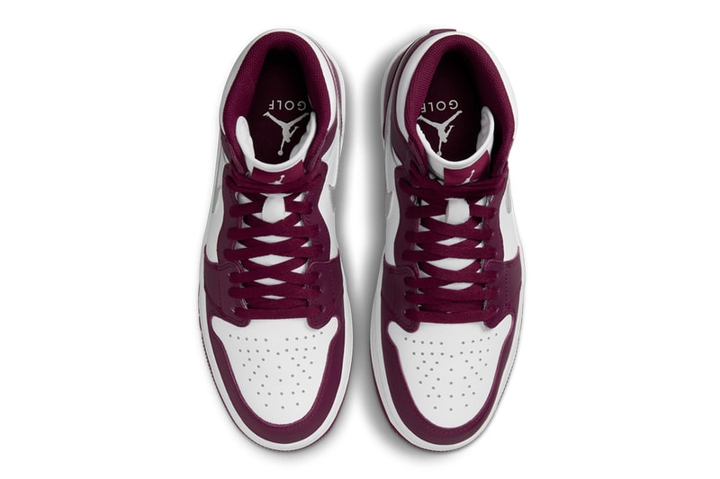 ボルドー色のエアジョーダン 1 ハイ ゴルフが登場 air jordan 1 golf bordeaux dq0660 103 release date store guide information list