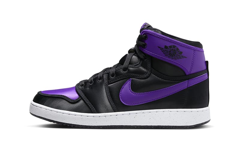 エアジョーダン1KOからサテン素材を用いた新色 “フィールドパープル”が登場 air jordan 1 ko field purple black DO5047 005 release date info store list buying guide photos price 