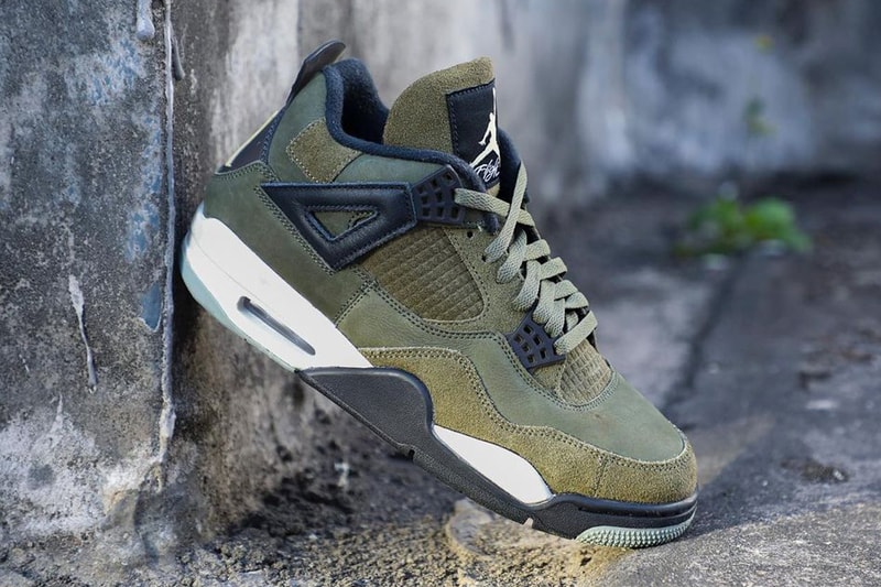  再評価の高まる エアジョーダン 4 に新色 “ミディアム オリーブ” が登場か Air Jordan 4 Craft Medium Olive FB9927-200 Release Date info store list buying guide photos price