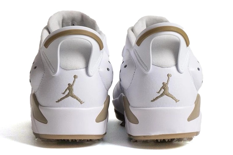 エアジョーダン 6 ローのゴルフモデル"ホワイト/カーキ "で登場か Air Jordan 6 Low Hits the Links in "White/Khaki" DV1376-100 Release Info golf shoes dj khaled jordan brand michael jordan green golf course golf shoes nike swoosh clean white