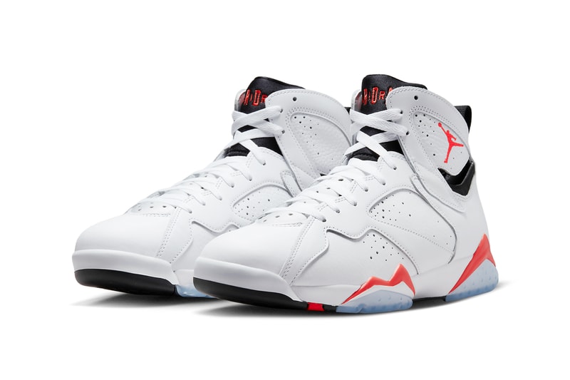 エアジョーダン 7 に AJ6 の OG カラーを纏った新色 “ホワイト インフラレッド” が登場 Air Jordan 7 White Infrared Release Info CU9307-160 Date Buy Price store list